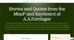 Desktop Screenshot of aaforringer.com